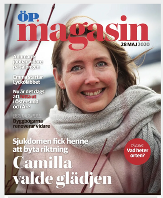 Anna-Karin Pernevill var reporter och fotografen som gjorde reportaget i ÖP Magasin.